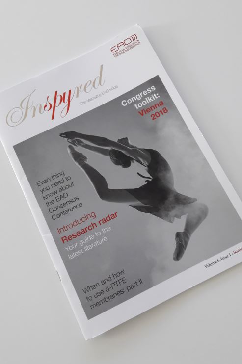 Artikel Melle Vroom en Lodewijk Grundemann in EAO magazine Inspyred