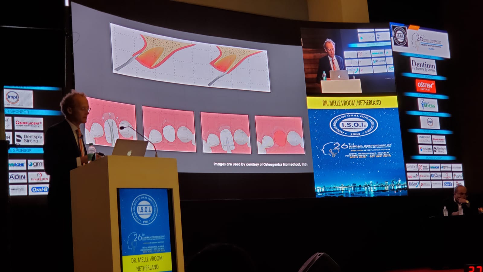 Melle Vroom, gastspreker tijdens ISOI te India