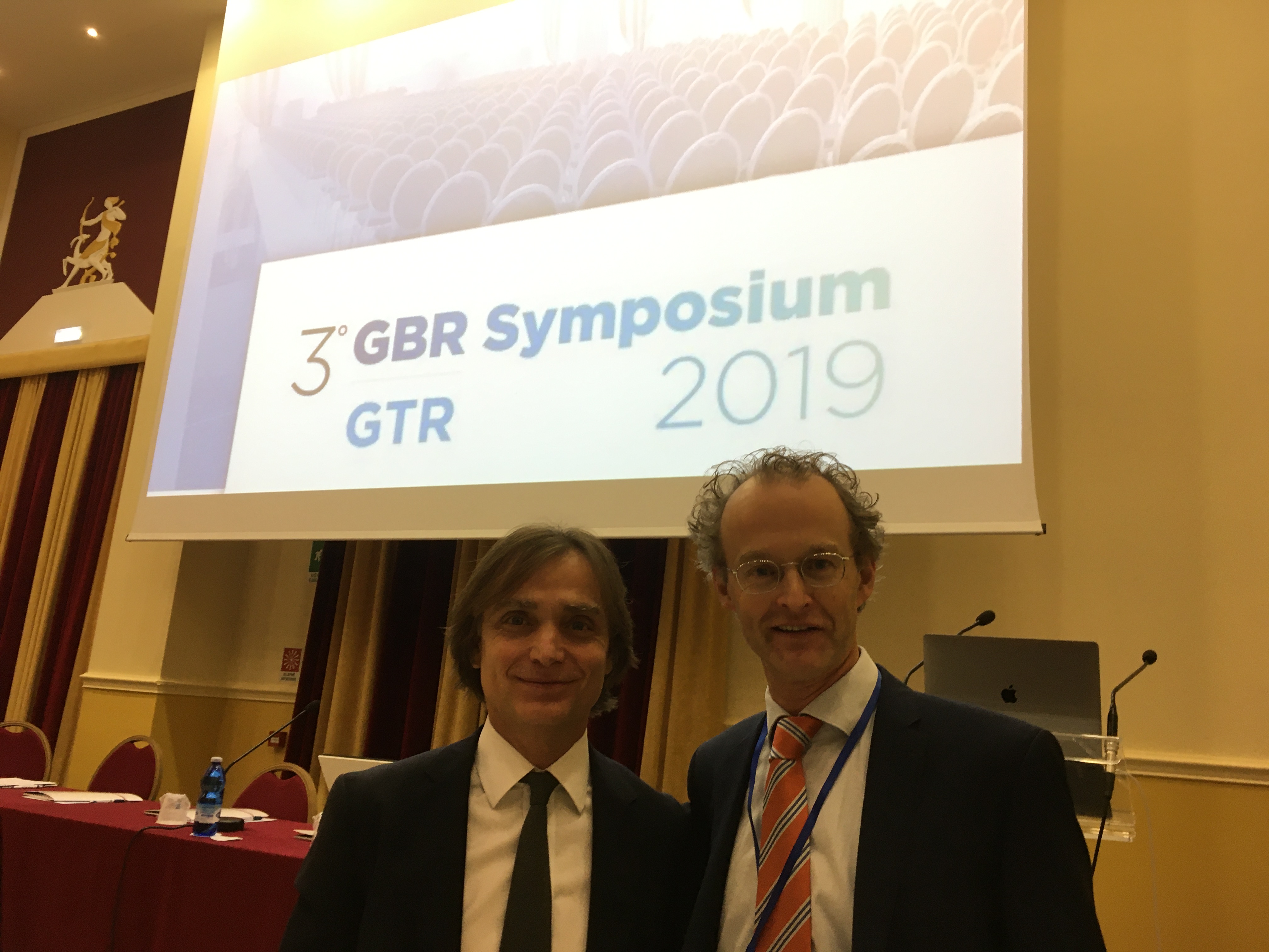 Lezing Melle Vroom tijdens 3e GBR Symposium, Bologna