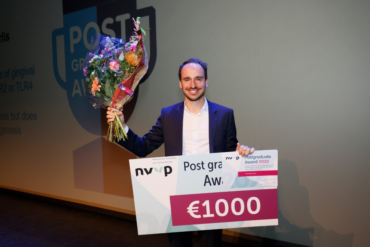 Gerasimos Karlis wint NVvP Award