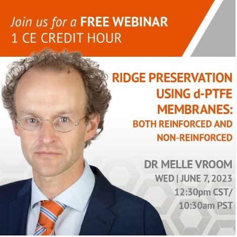 Ridge preservation using d-PTFE membranes