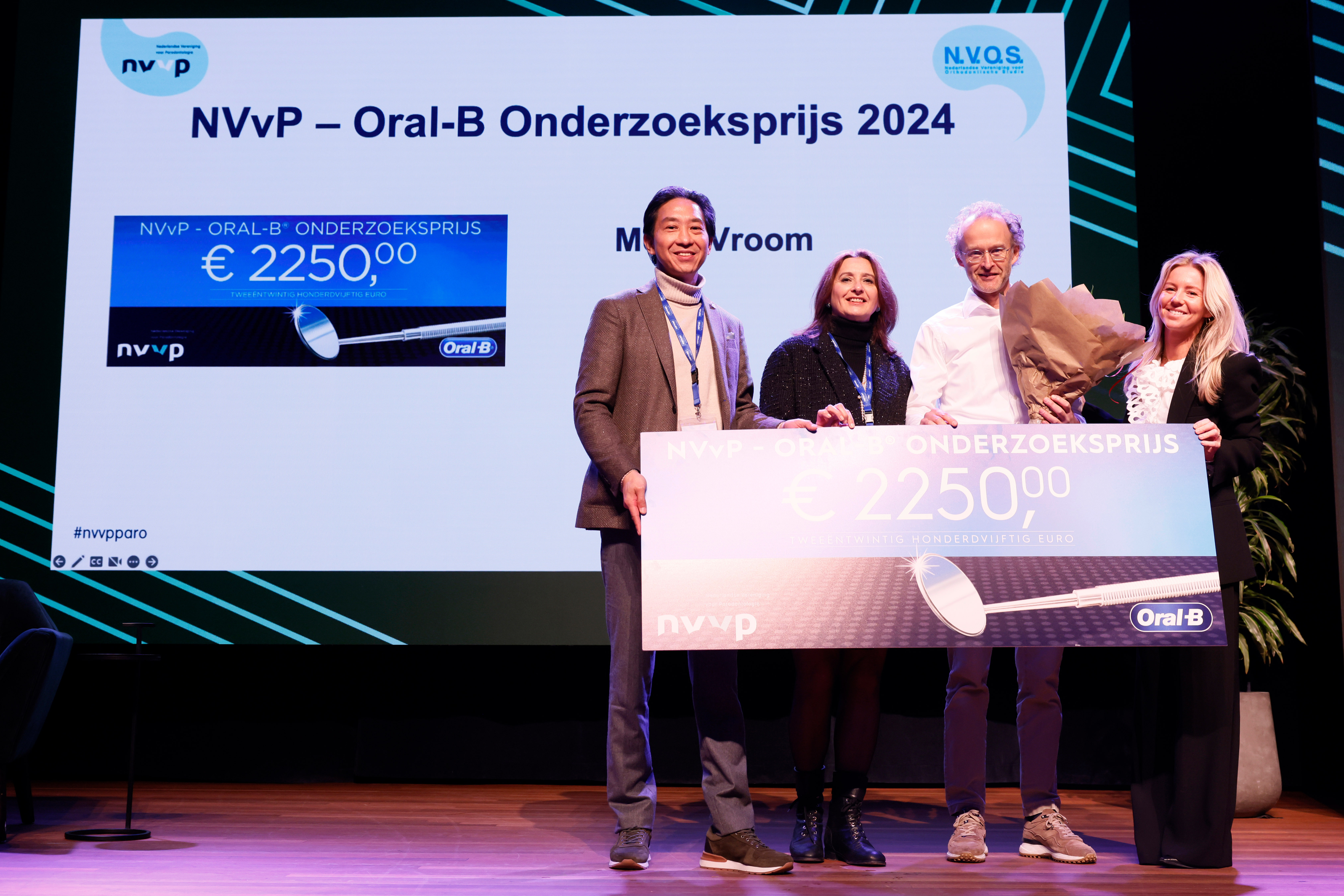 Melle Vroom wint onderzoeksprijs!
